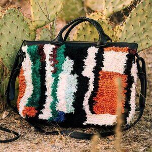 CLEOBELLA LIZ SOHO WEEKEND WEEKENDER TRAVEL DUFFLE BAG IN MULTI